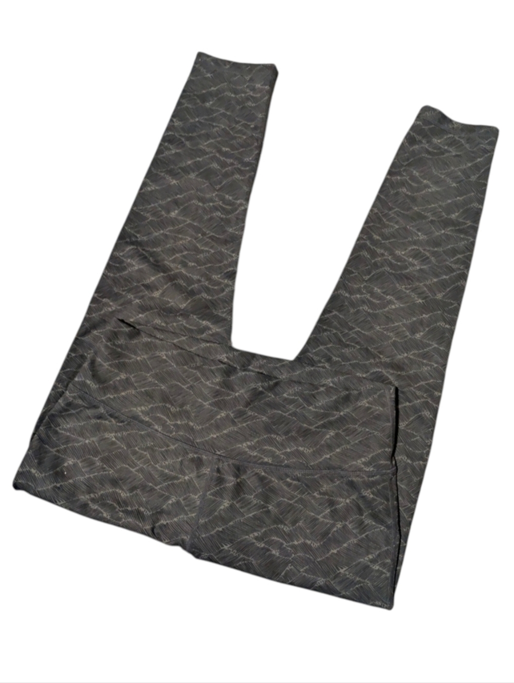 Vuori Vibes Mid-Rise Legging Charcoal Wave Womens Medium Gym Yoga Casual - Picture 5 of 13